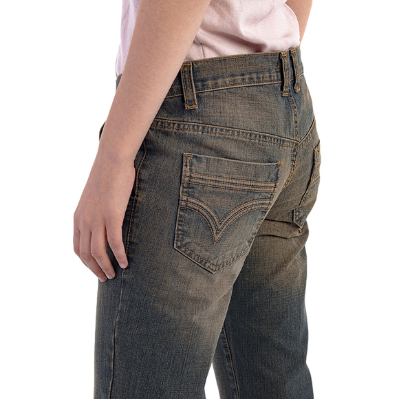 COMPAGNIA ITALIANA MEDIUM RISE STRAIGHT JEANS | WOMENS SIZE 29 - Picture 5 of 5